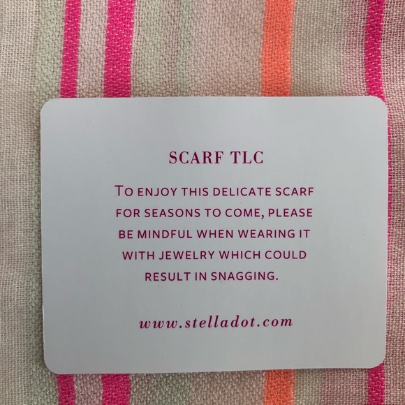 StellaDot Colorful Scarf - Picture 3 of 3